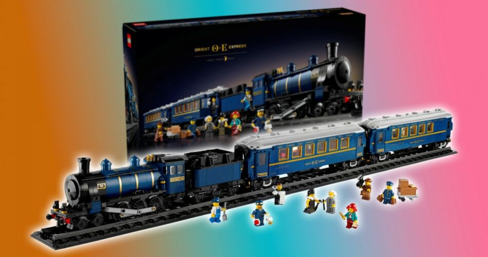 LEGO Orient Express oficial: trem de exibição de 1,2 metro de comprimento chega mais cedo do que o esperado!