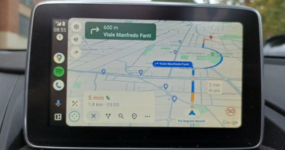 No Android Auto, Google Maps agora tem gráficos renovados