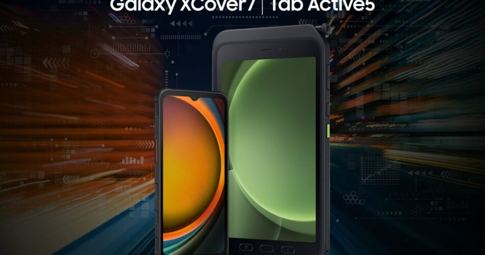 Galaxy XCover 7 oficial e Galaxy Tab Active 5: os novos Samsungs robustos trazem de volta duas funções adoradas