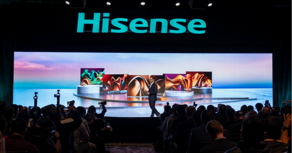 Hisense mostra uma nova smart TV recorde na CES