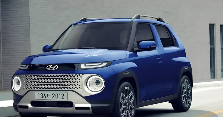 Hyundai pronta para lançar um novo e econômico mini-SUV elétrico