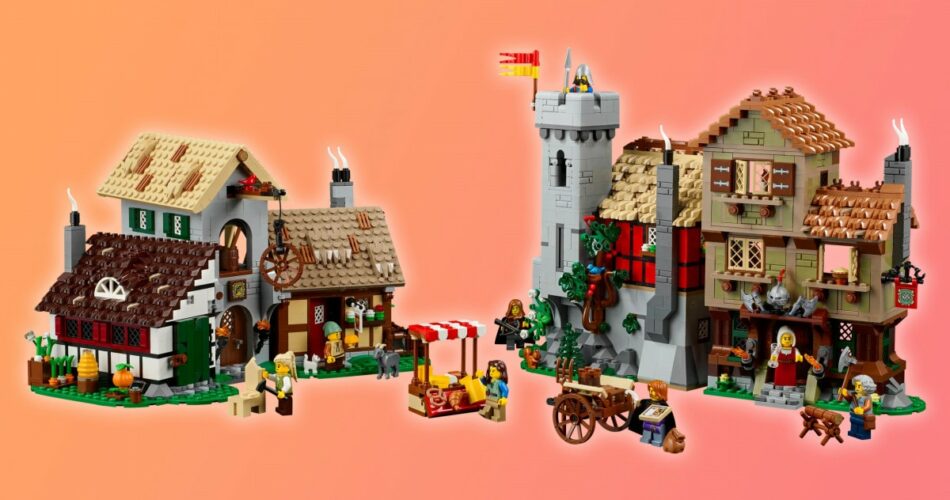 LEGO Medieval City Square #10332: foto, recursos, minifigura, lançamento italiano, preço, compra