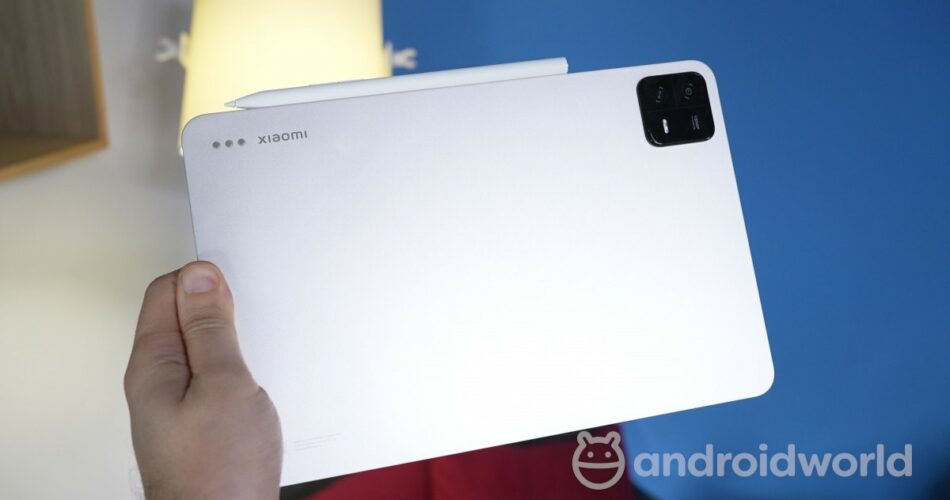 Xiaomi pronta para lançar um novo tablet: aqui está a primeira foto do Xiaomi Pad 6S Pro
