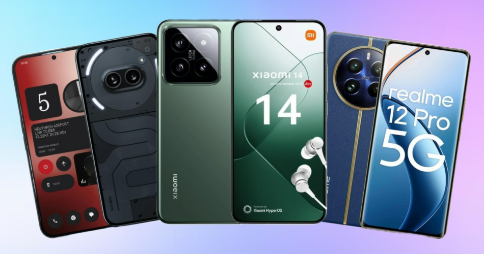 Descontos imperdíveis de lançamento para novos smartphones Samsung, Xiaomi, Nothing, Realme