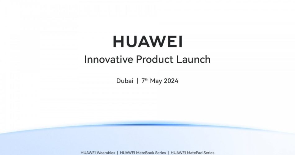 Novo evento da Huawei em maio: seu Apple Watch e MateBook, mas falta o convidado mais esperado